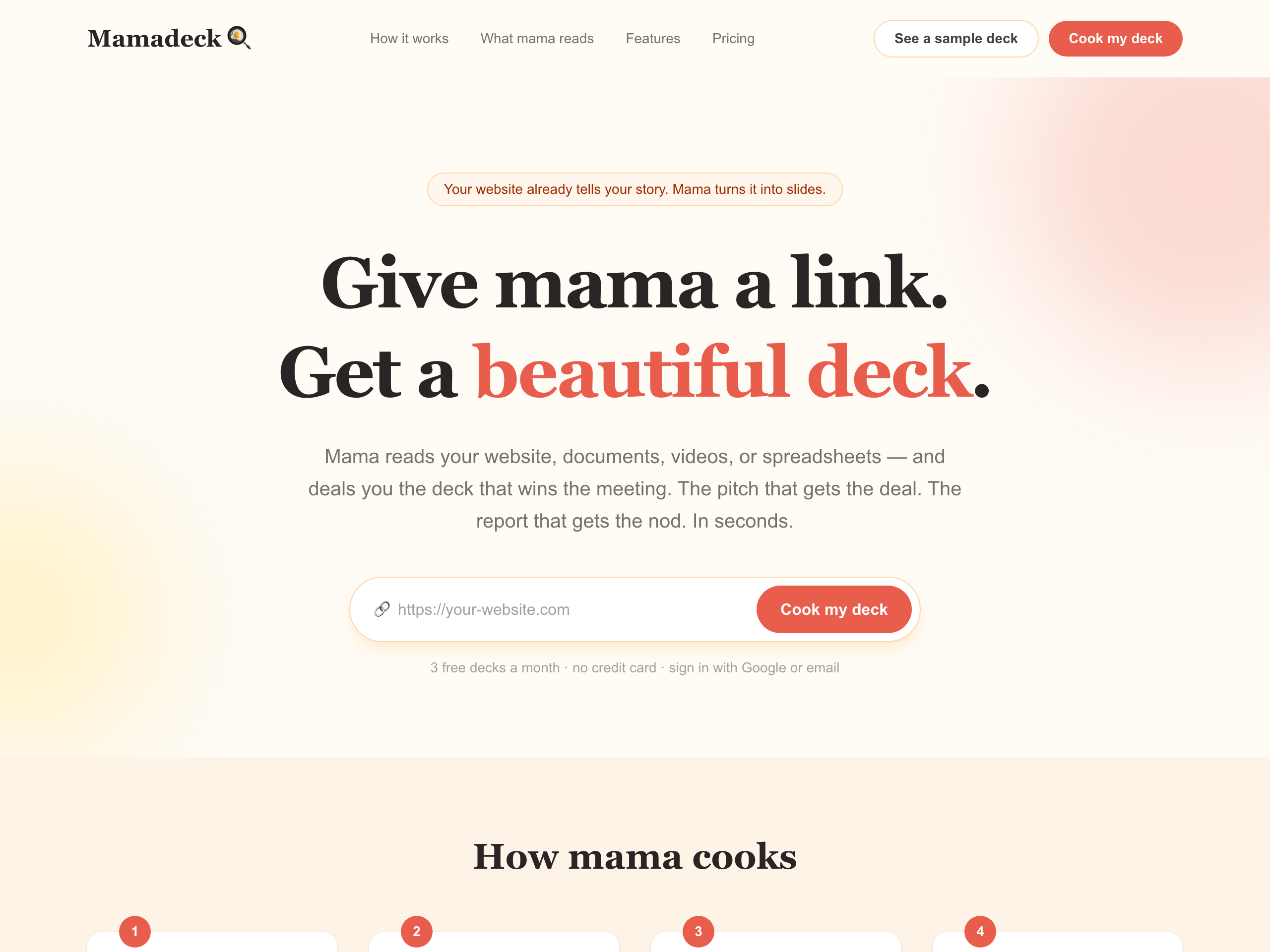 Mamadeck